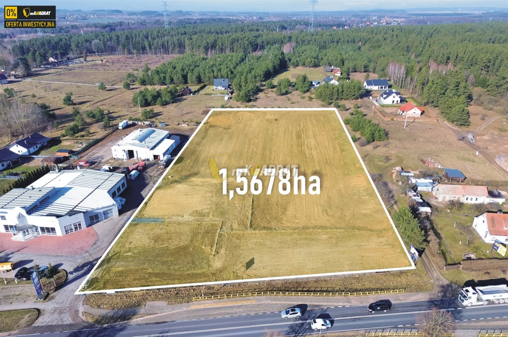 Działka 15 678,00 m², Ełk, Sprzedaż