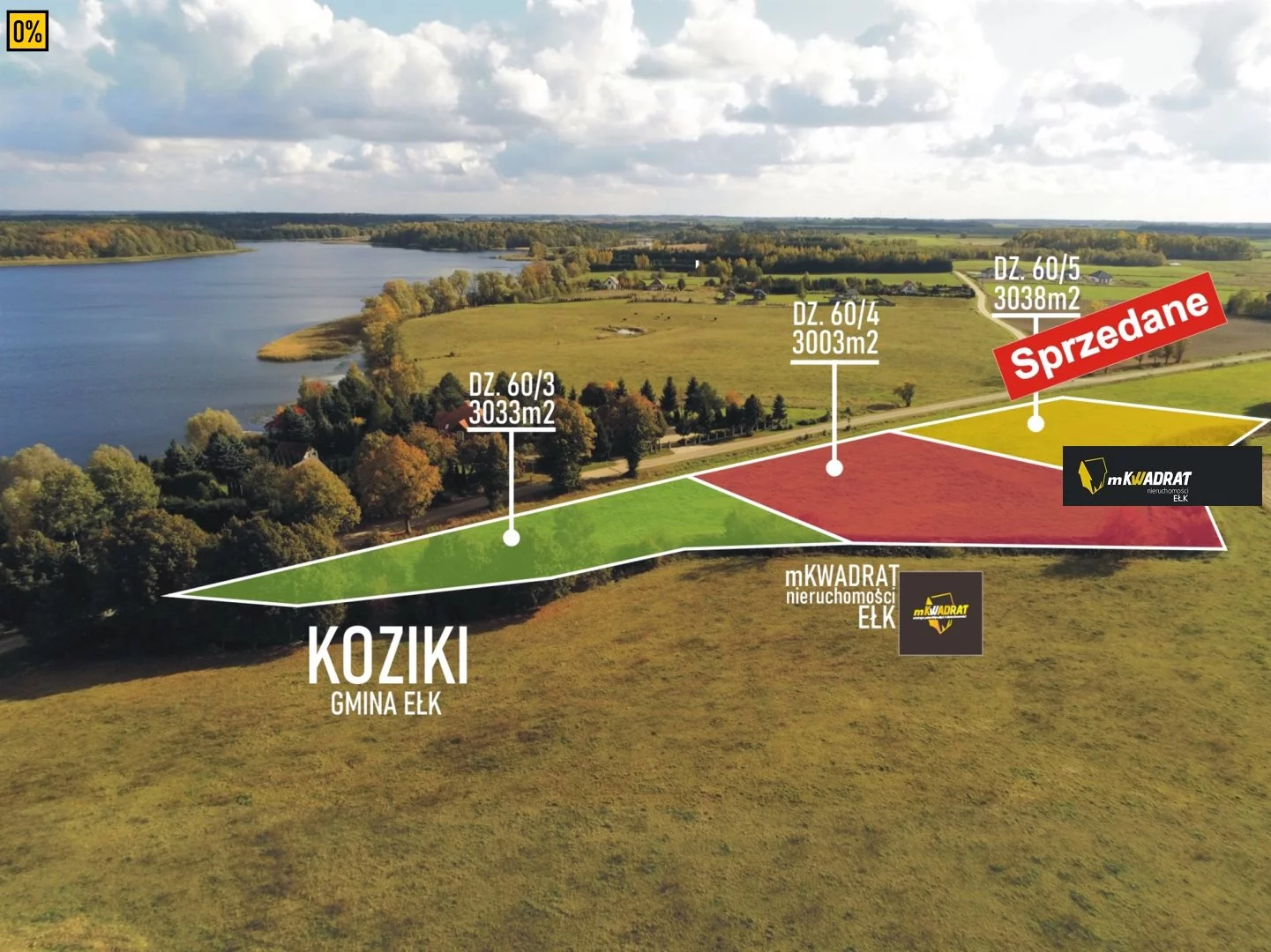 Działka 3 038,00 m², Ełk, Sprzedaż