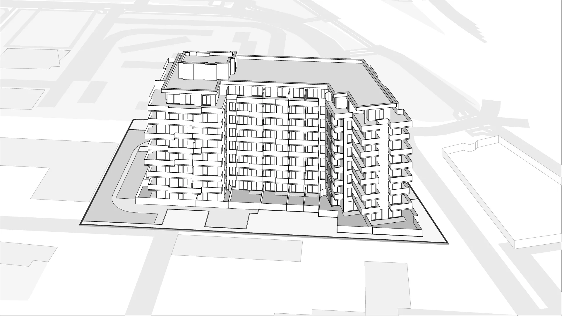 Wirtualna makieta 3D mieszkania 61.74 m², 112