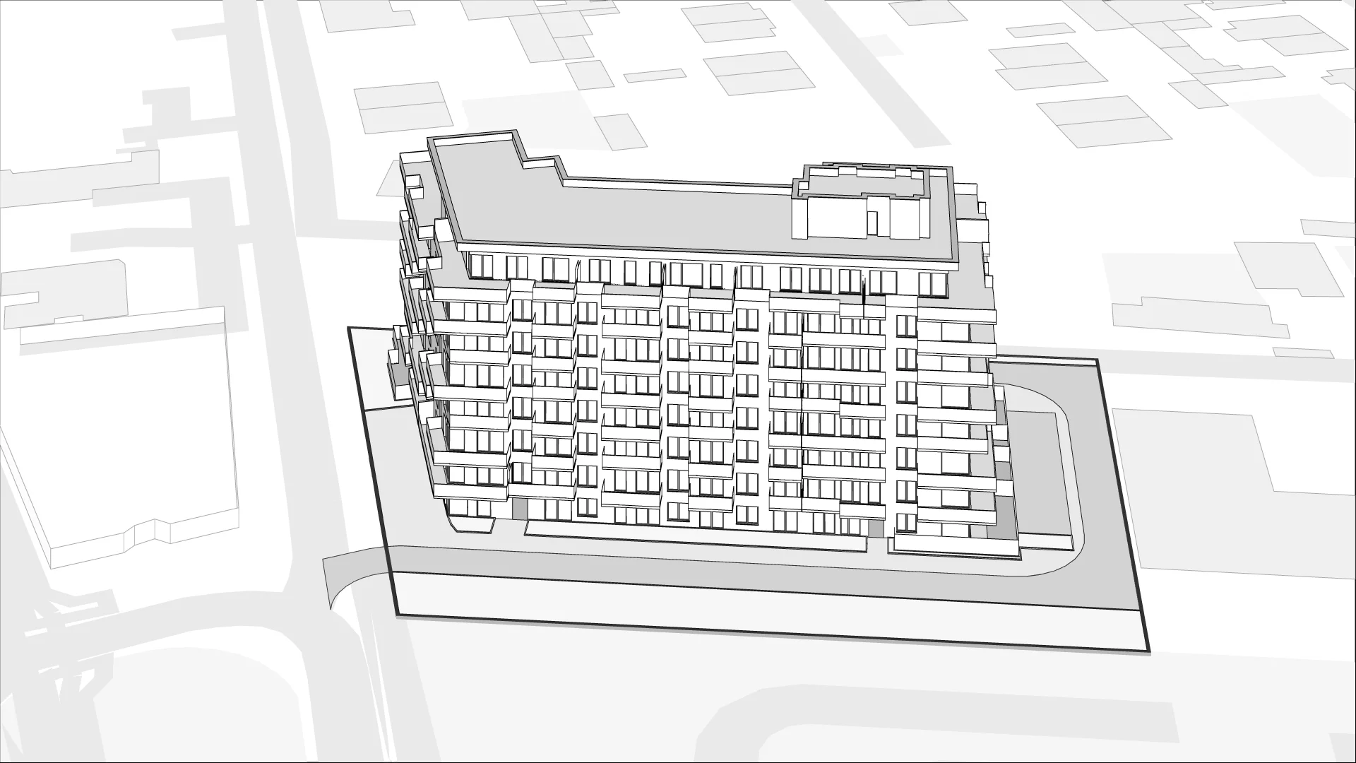 Wirtualna makieta 3D mieszkania 45.54 m², 119
