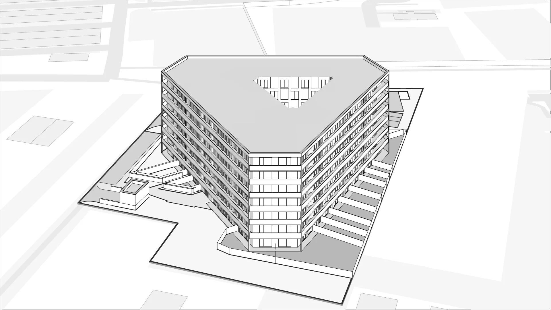 Wirtualna makieta 3D mieszkania 40.63 m², M023