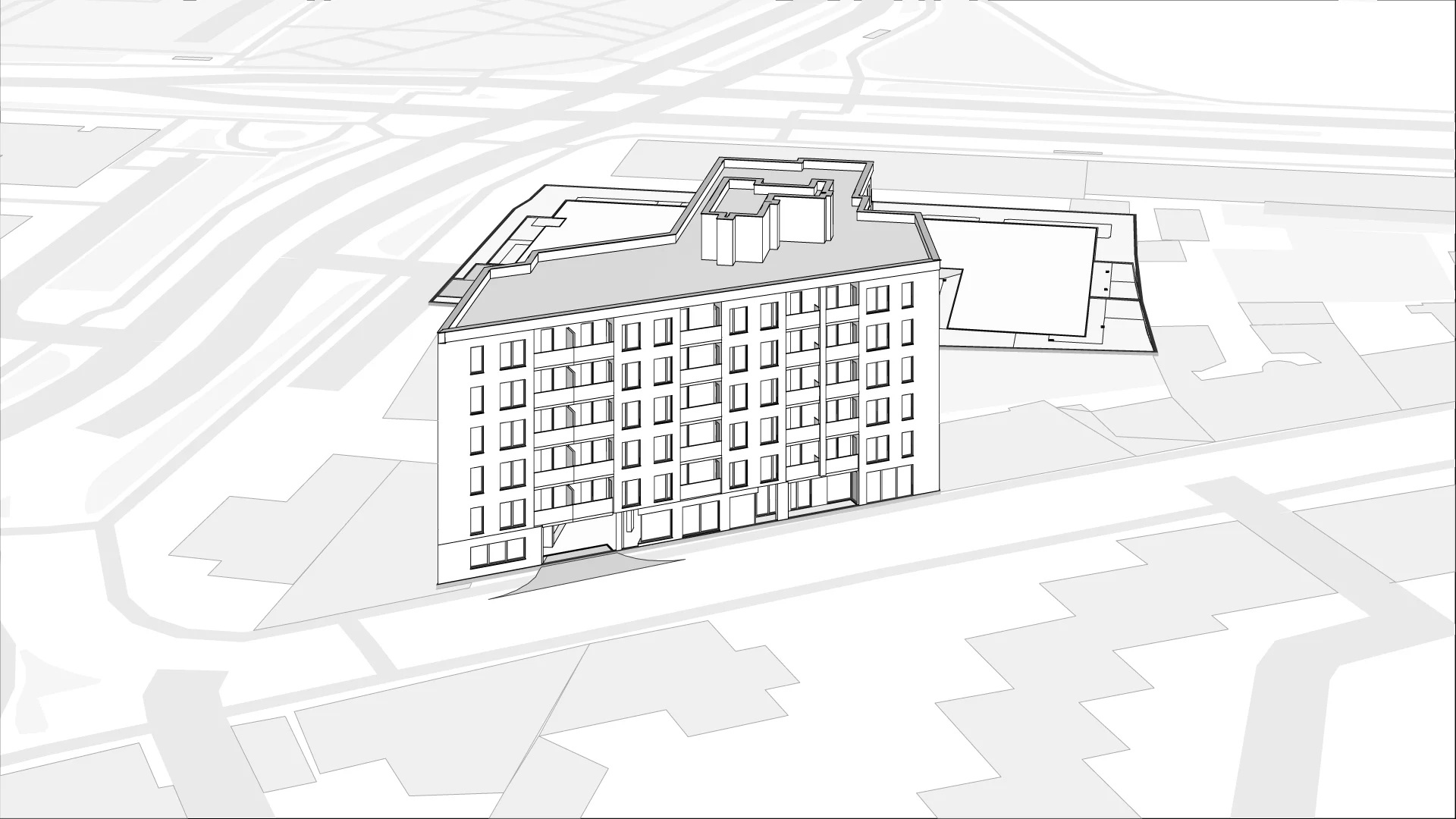 Wirtualna makieta 3D mieszkania 39.51 m², Budynek 2 Mieszkanie 20