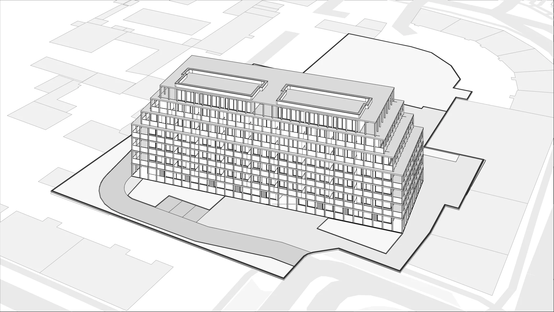 Wirtualna makieta 3D apartamentu 29.84 m², A.72