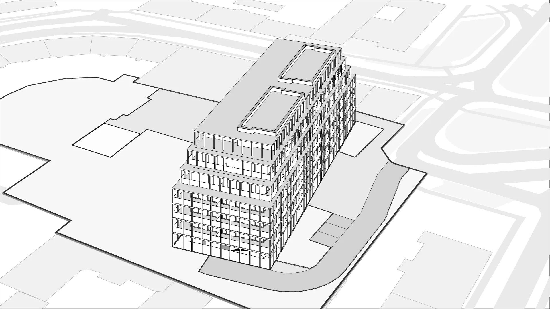 Wirtualna makieta 3D apartamentu 38.1 m², A.04