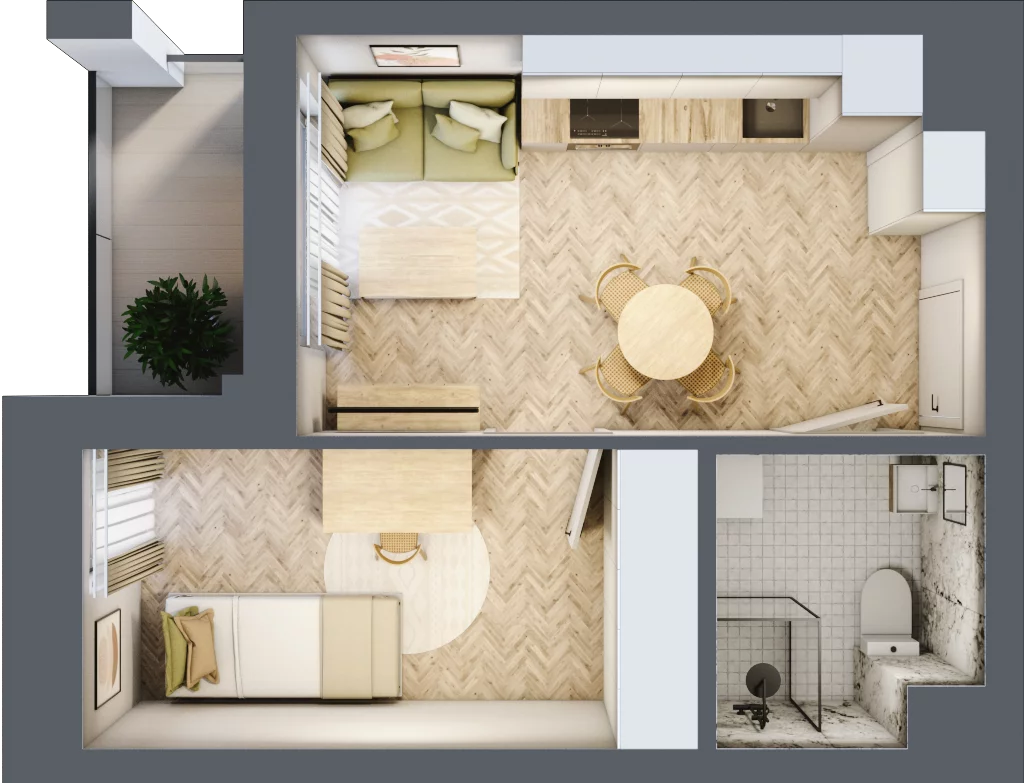 2 pokoje, lokal inwestycyjny 30,18 m², piętro 2, oferta nr L18, Sky Trust II - lokale inwestycyjne, Kielce, Bocianek, al. Solidarności / ul. Świętokrzyska
