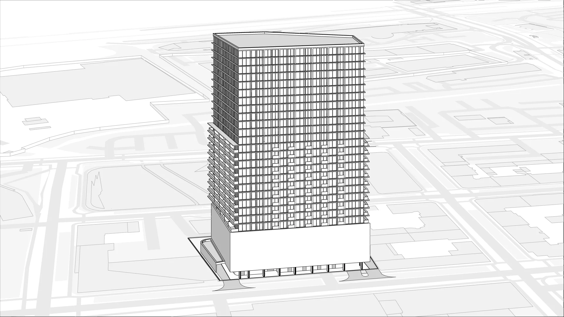 Wirtualna makieta 3D mieszkania 47.56 m², M.360