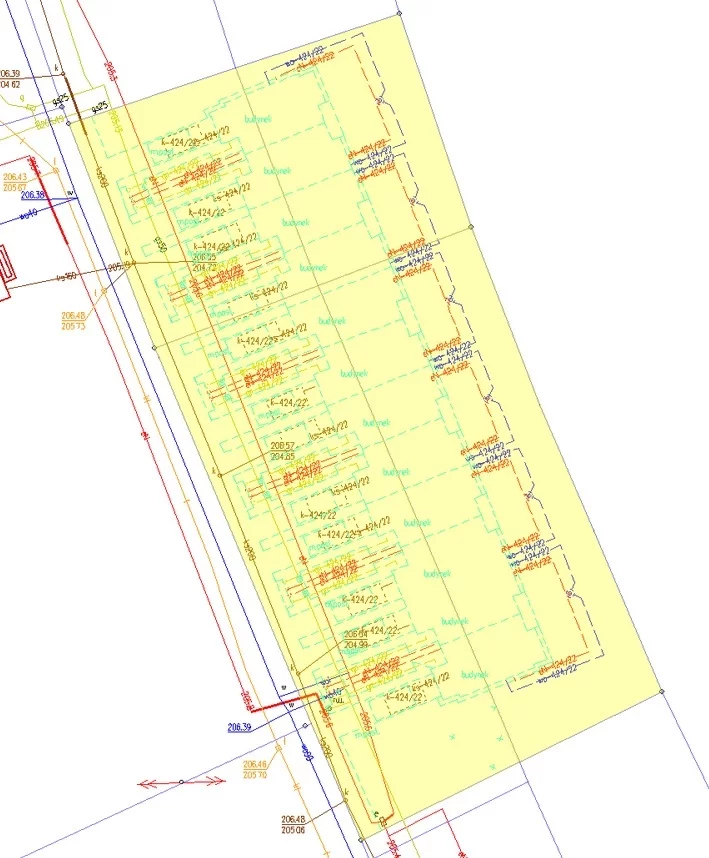 Działka 875,00 m², oferta nr , działka 112a+110a, Rzeszów, Budziwój, Senatorska 212