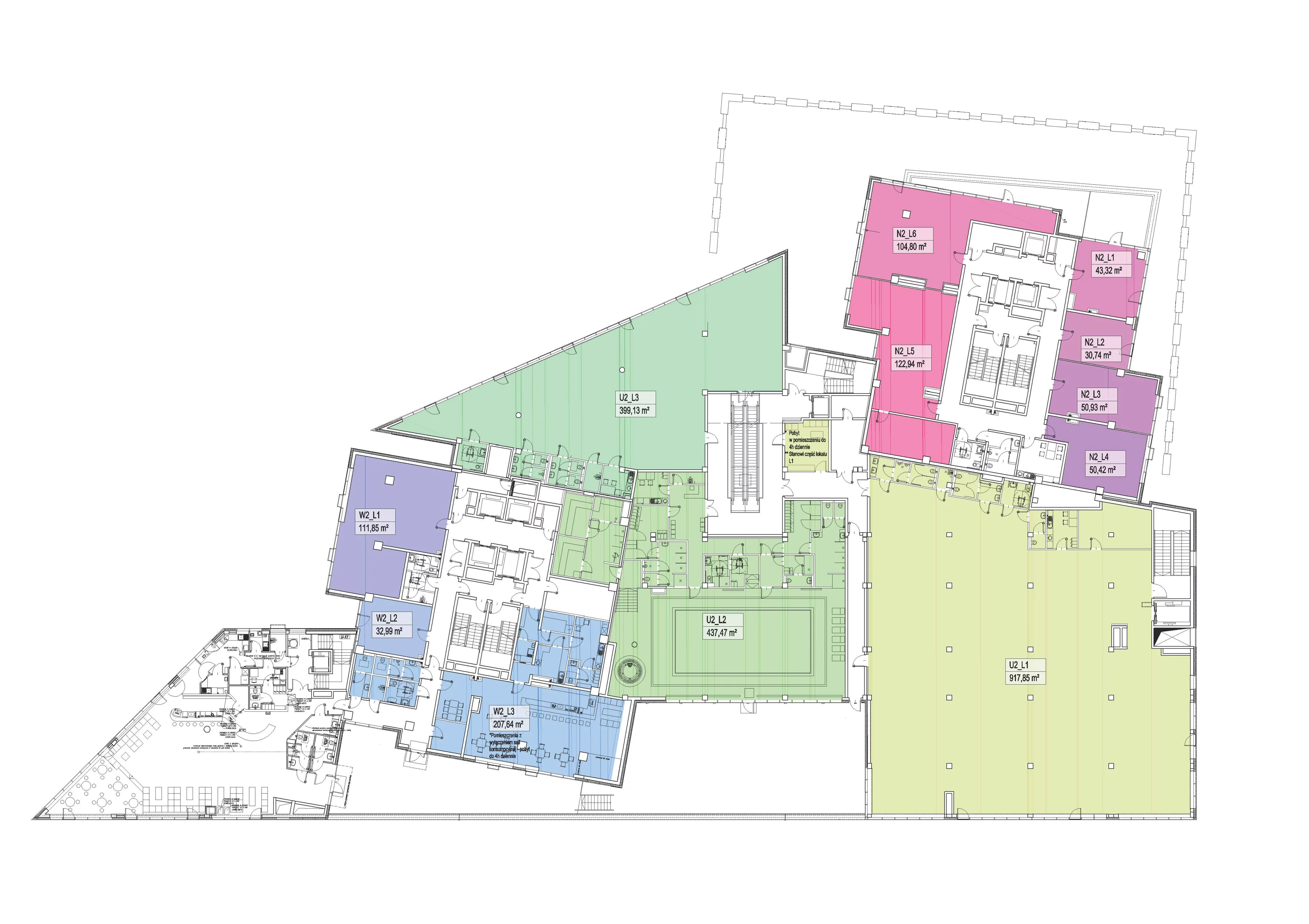 Biuro 122,94 m², oferta nr , N2_L5, Rzeszów, Szopena 35c