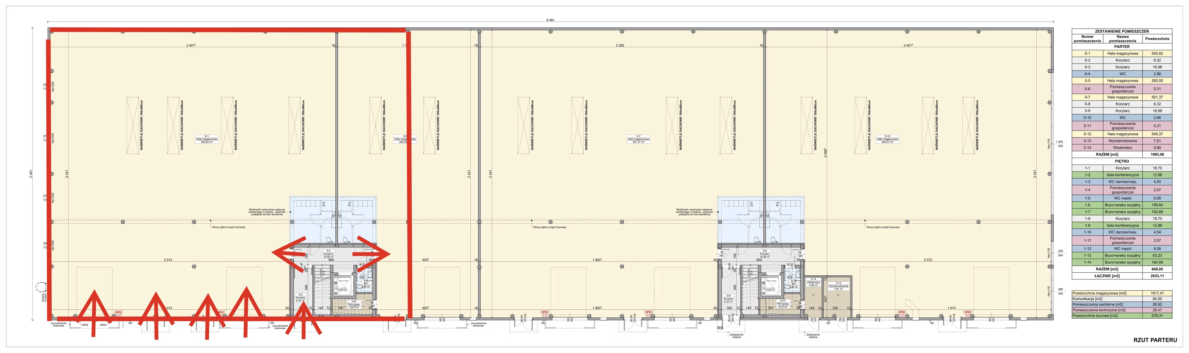 Magazyn 688,00 m², oferta nr , 0-1+część 0-5, Rzeszów, Miłocin, Biznesowa 