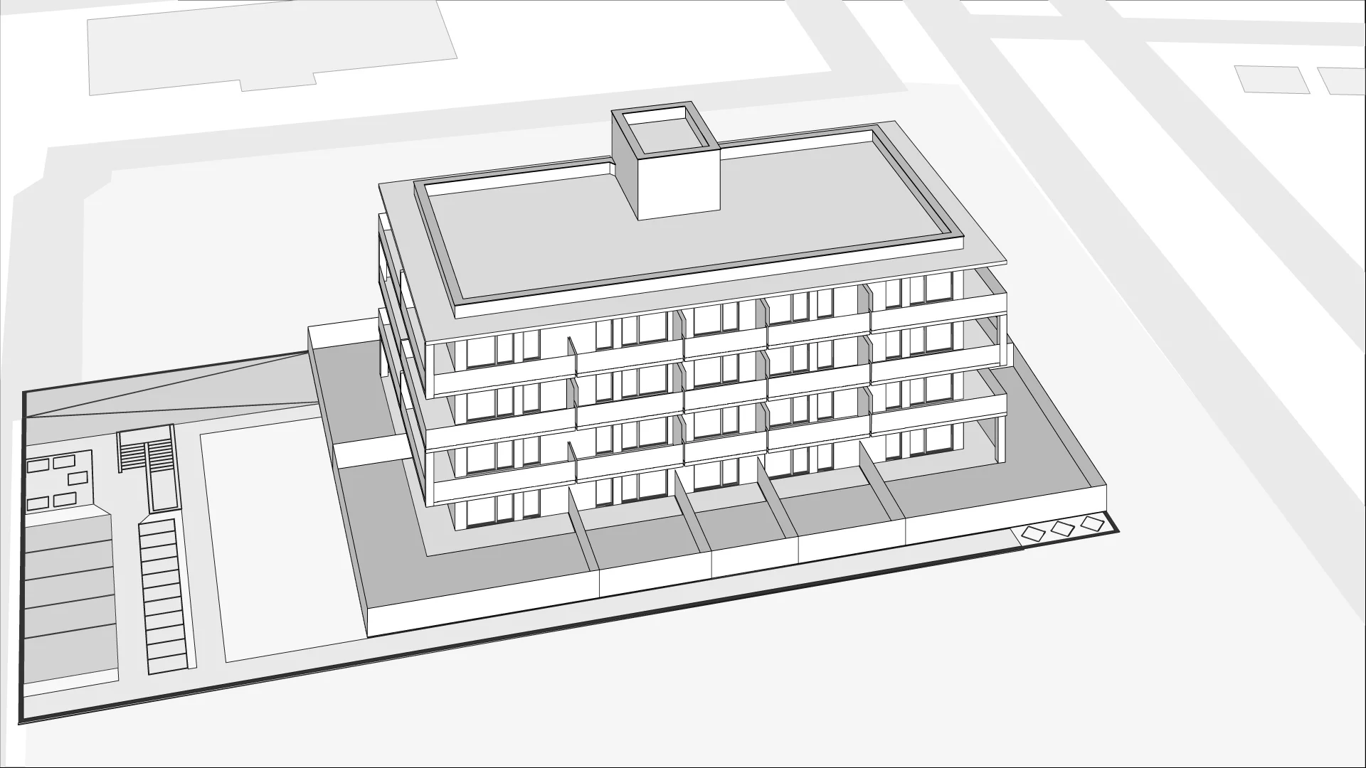 Wirtualna makieta 3D mieszkania 29.4 m², M5