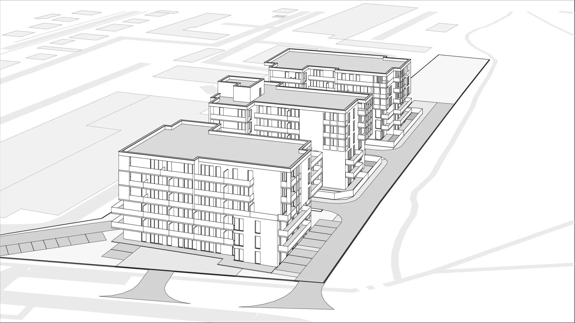 Wirtualna makieta 3D mieszkania 56.45 m², C14