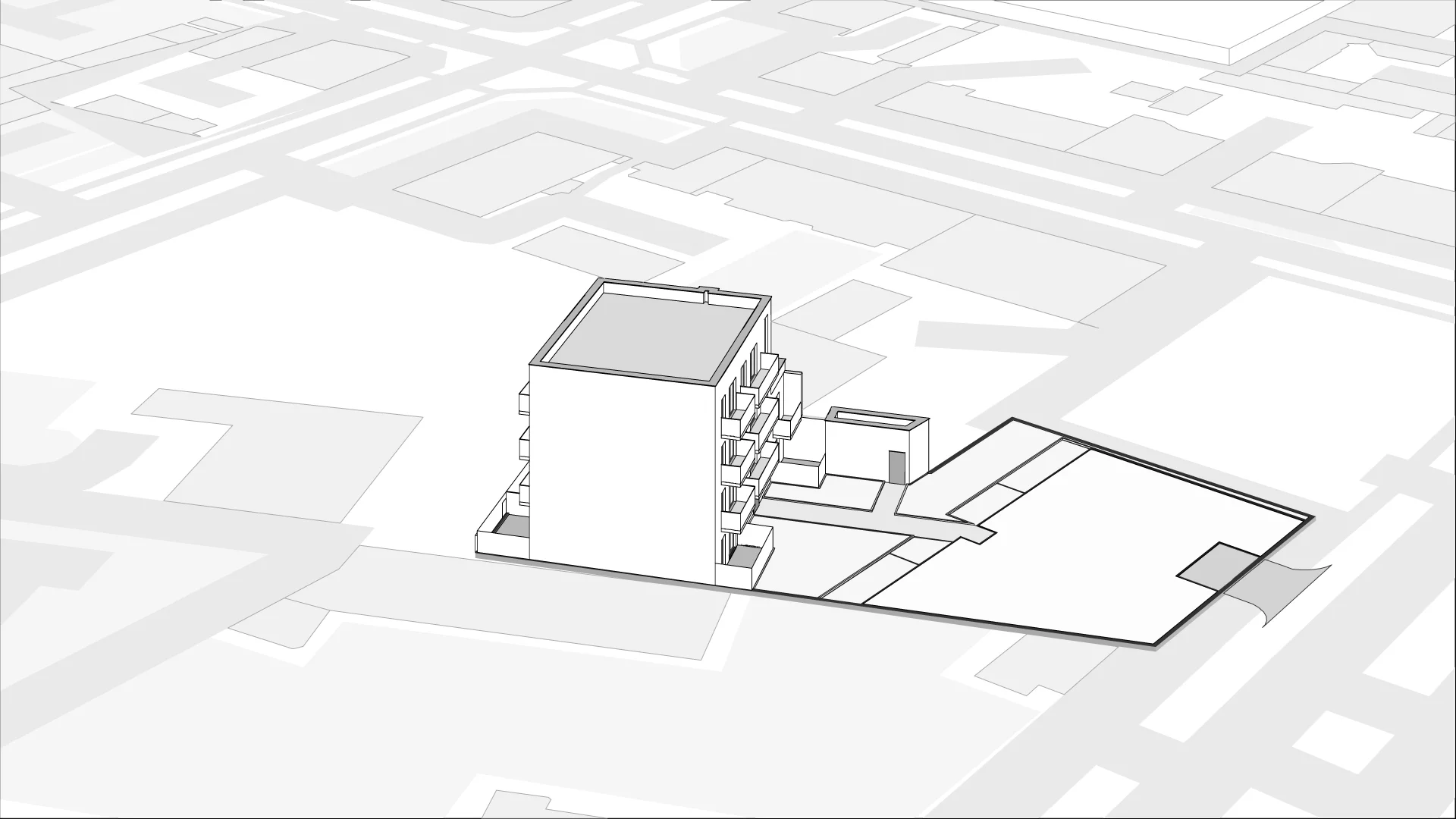 Wirtualna makieta 3D mieszkania 36.72 m², 63