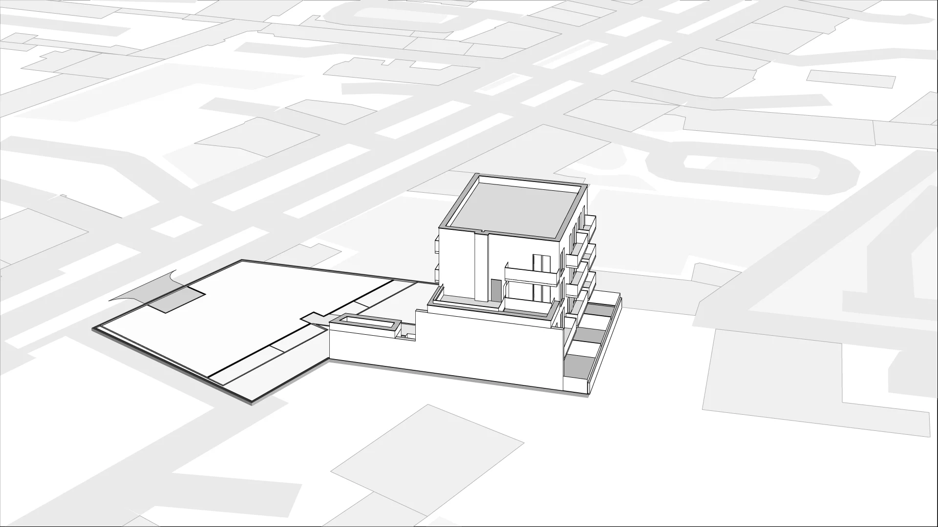 Wirtualna makieta 3D mieszkania 26.68 m², 65