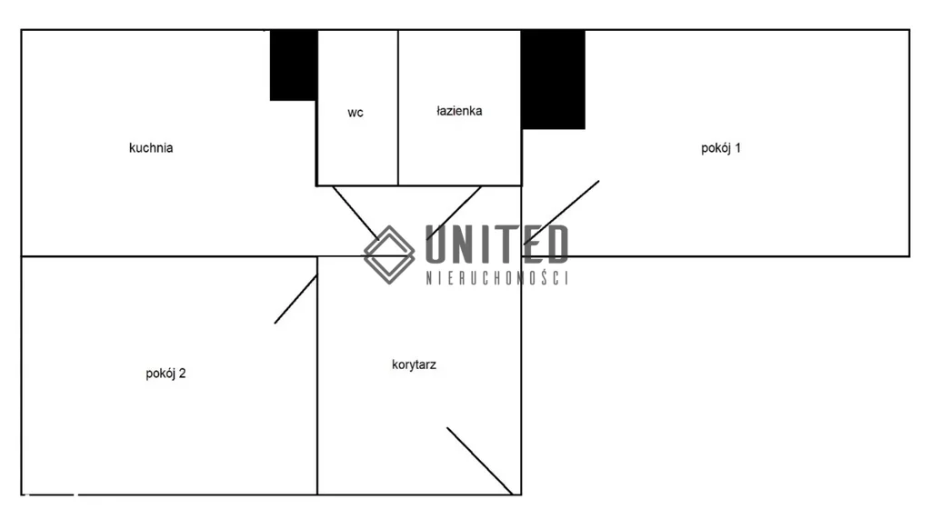 2 pokoje, mieszkanie 46,00 m², piętro 5, oferta nr , 13341/10630/OMS, Wrocław, Huby, Borowska