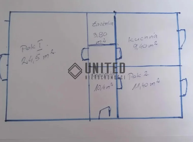 2 pokoje, mieszkanie 55,00 m², piętro 3, oferta nr , 16425/10630/OMS, Wrocław, Stare Miasto, Grabiszyńska