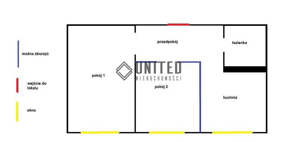 2 pokoje, apartament 50,40 m², piętro 2, oferta nr , 16338/10630/OMS, Wrocław, Nadodrze, Ludwika Rydygiera