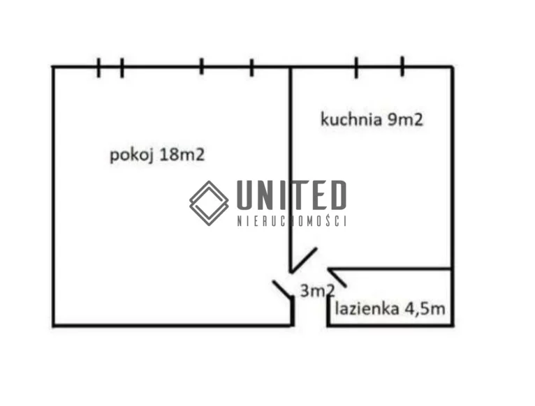 2 pokoje, mieszkanie 34,48 m², piętro 2, oferta nr , 17030/10630/OMS, Wrocław, Stare Miasto, Pszenna