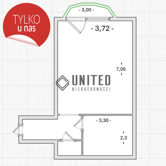 2 pokoje, mieszkanie 42,00 m², piętro 2, oferta nr , 16230/10630/OMS, Wrocław, Ołbin, Stefana Żeromskiego