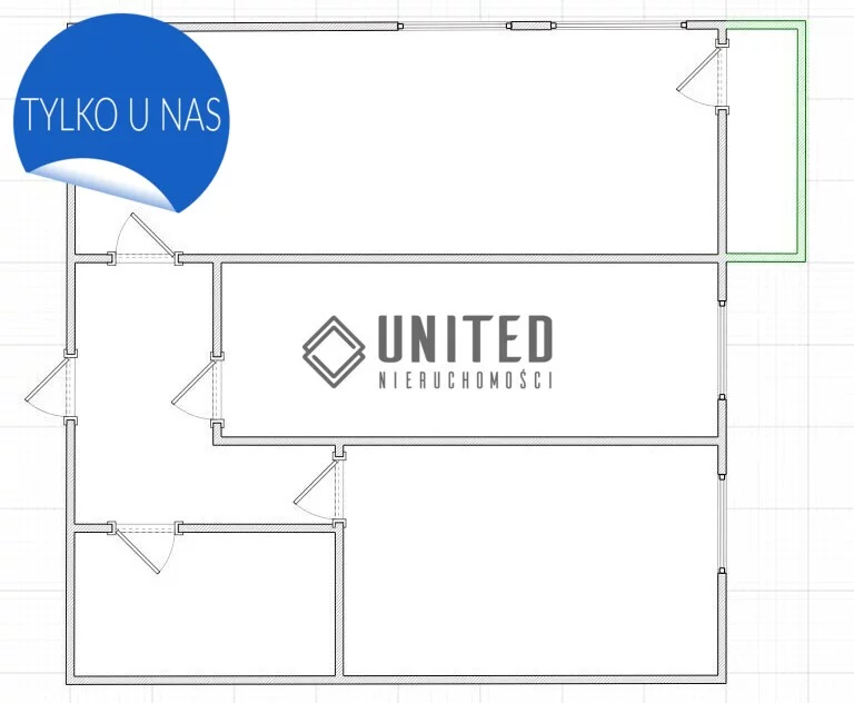 2 pokoje, mieszkanie 42,09 m², parter, oferta nr , 17219/10630/OMS, Wrocław, Gaj, Strońska