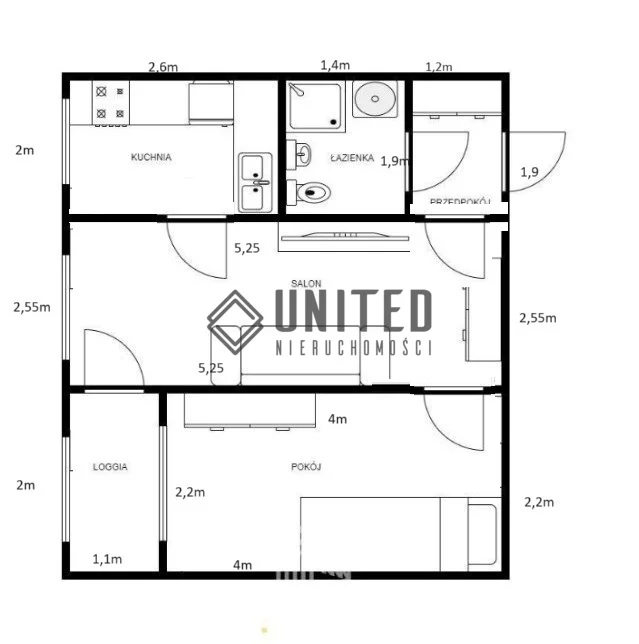 2 pokoje, mieszkanie 33,00 m², piętro 9, oferta nr , 14610/10630/OMS, Wrocław, Huby, Wieczysta