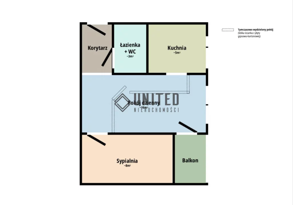 2 pokoje, mieszkanie 35,70 m², piętro 4, oferta nr , 17542/10630/OMS, Wrocław, Psie Pole-Zawidawie, Zakrzów, Wilanowska