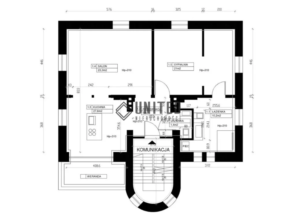 3 pokoje, mieszkanie 90,00 m², piętro 1, oferta nr , 15651/10630/OMS, Wrocław, Oporów, Fryderyka Skarbka