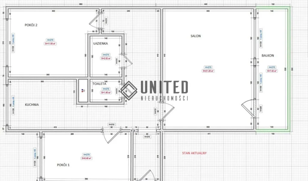 3 pokoje, mieszkanie 69,80 m², piętro 6, oferta nr , 15004/10630/OMS, Wrocław, Muchobór Mały, Hiszpańska