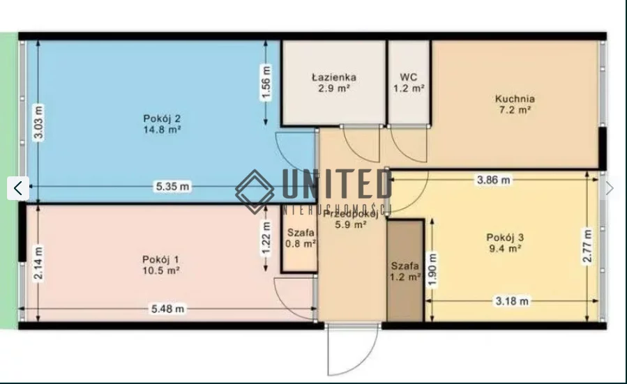 3 pokoje, mieszkanie 54,00 m², piętro 10, oferta nr , 17518/10630/OMS, Wrocław, Gądów-Popowice Południowe, Popowice, Jelenia