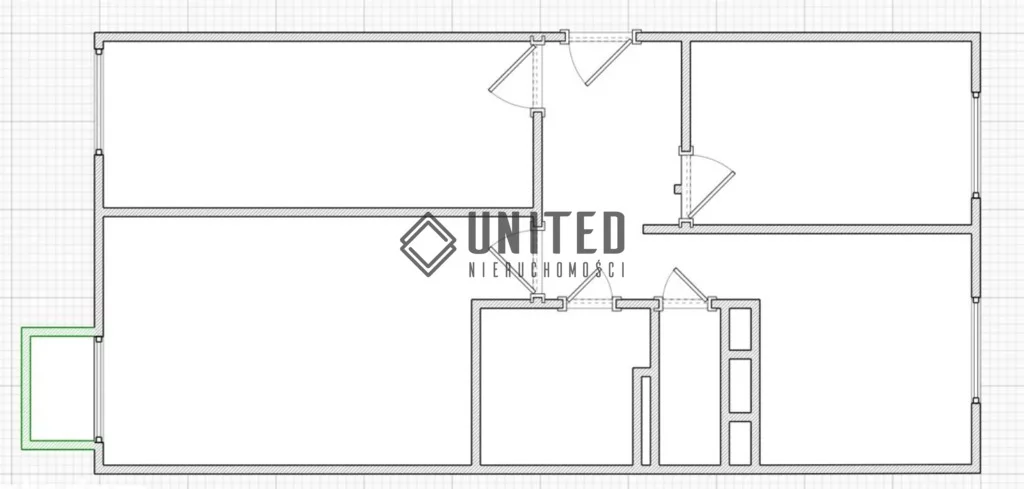 3 pokoje, mieszkanie 53,90 m², piętro 1, oferta nr , 15741/10630/OMS, Wrocław, Karłowice-Różanka, Różanka, Młynarska