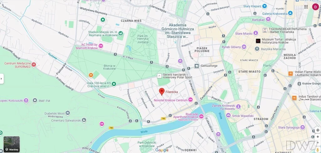 4 pokoje, mieszkanie 72,70 m², piętro 2, oferta nr , 66/11046/OMS, Kraków, Zwierzyniec, Salwator, Filarecka