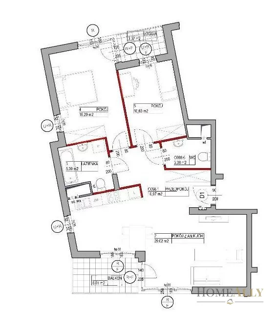 3 pokoje, apartament 76,65 m², piętro 3, oferta nr , 459609, Warszawa, Wola, Wola, Jana Kazimierza