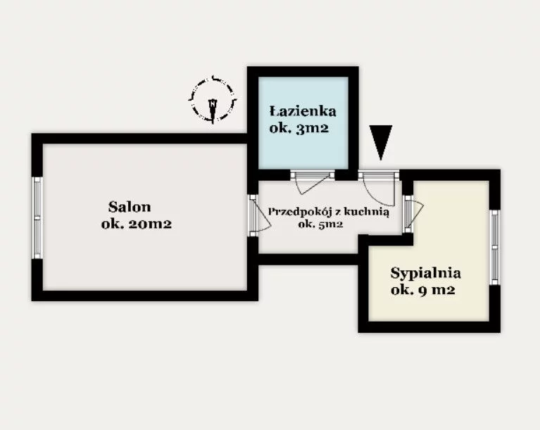 Mieszkanie dwupokojowe 36,10 m², Warszawa, Bielany, Jana Kasprowicza, Sprzedaż