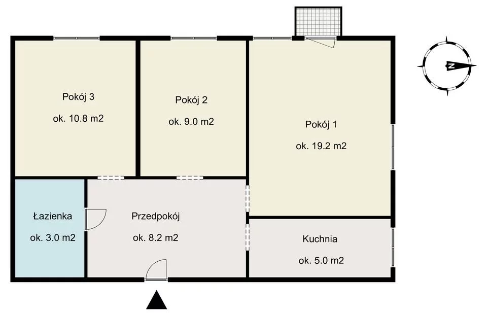 Mieszkanie 56,00 m², piętro 7, oferta nr , SDP431795, Warszawa, Czerniakowska