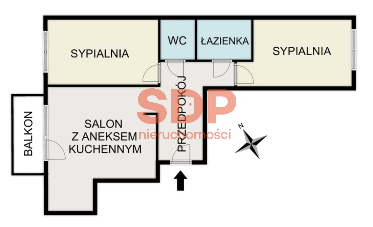 3 pokoje, apartament 72,41 m², piętro 2, oferta nr , SDP763156, Warszawa, Wola, Wola, Kacpra Karlińskiego
