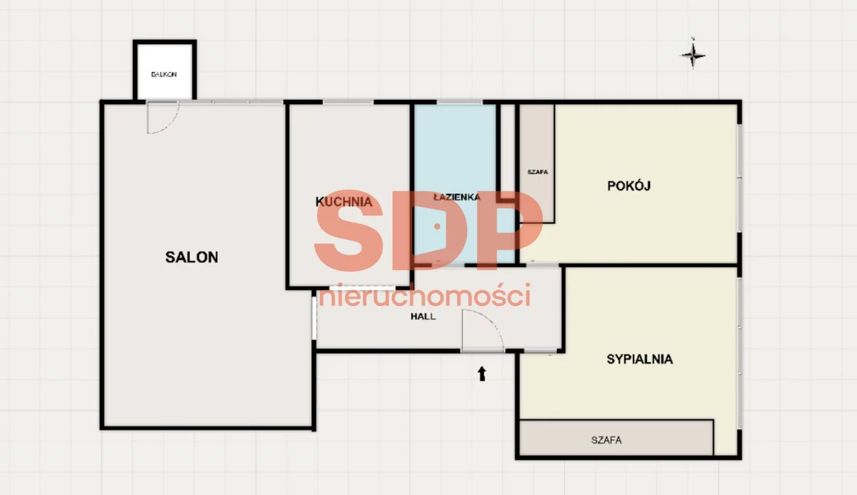 3 pokoje, mieszkanie 48,50 m², piętro 4, oferta nr , SDP627191, Warszawa, Bielany, Bielany, Literacka