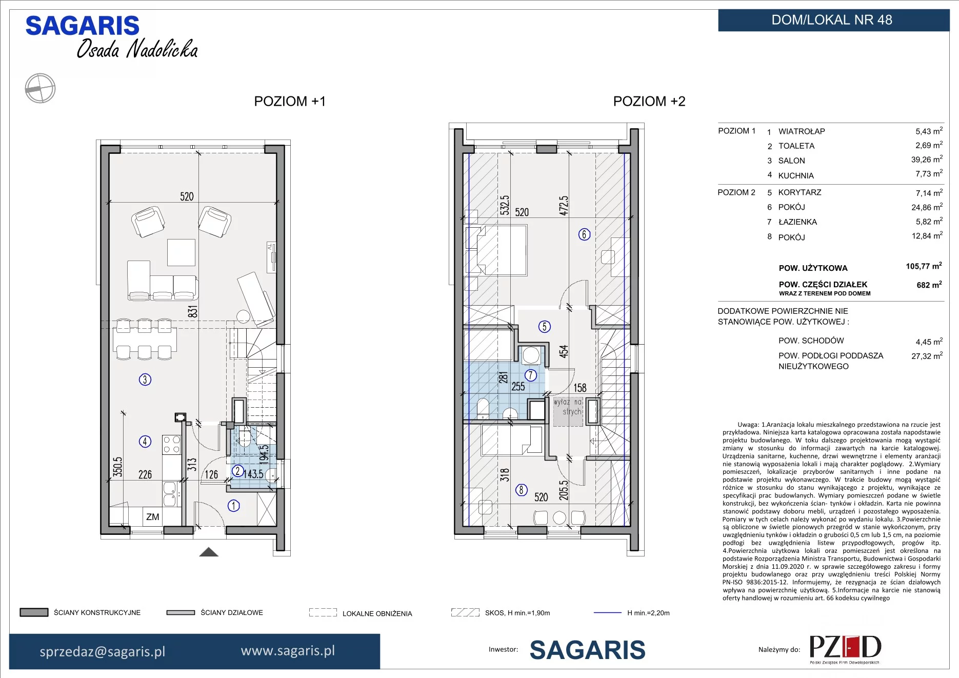 Dom 105,77 m², oferta nr 48, Osada Nadolicka, Nadolice Małe, ul. Wrocławska