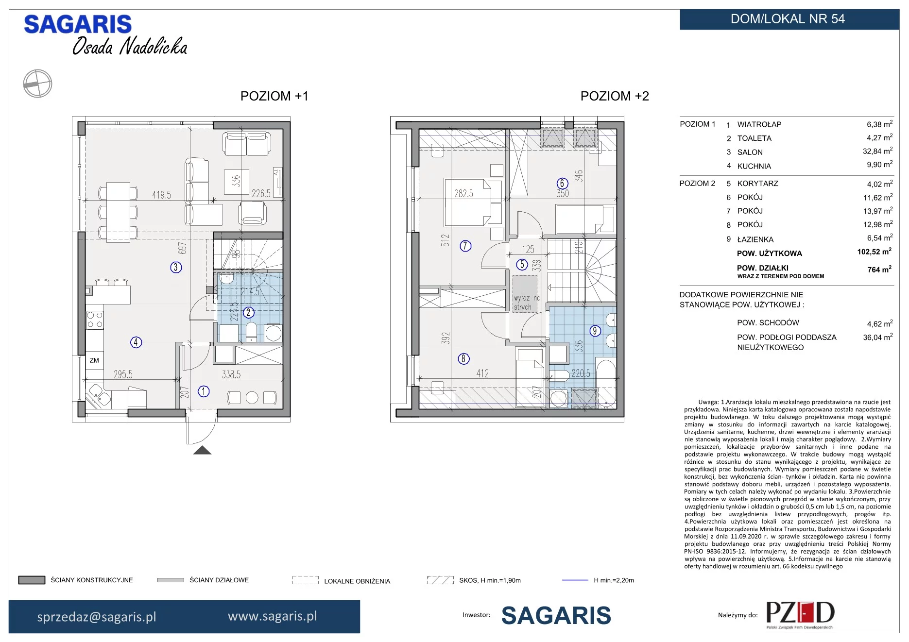 Dom 102,52 m², oferta nr 54, Osada Nadolicka, Nadolice Małe, ul. Wrocławska