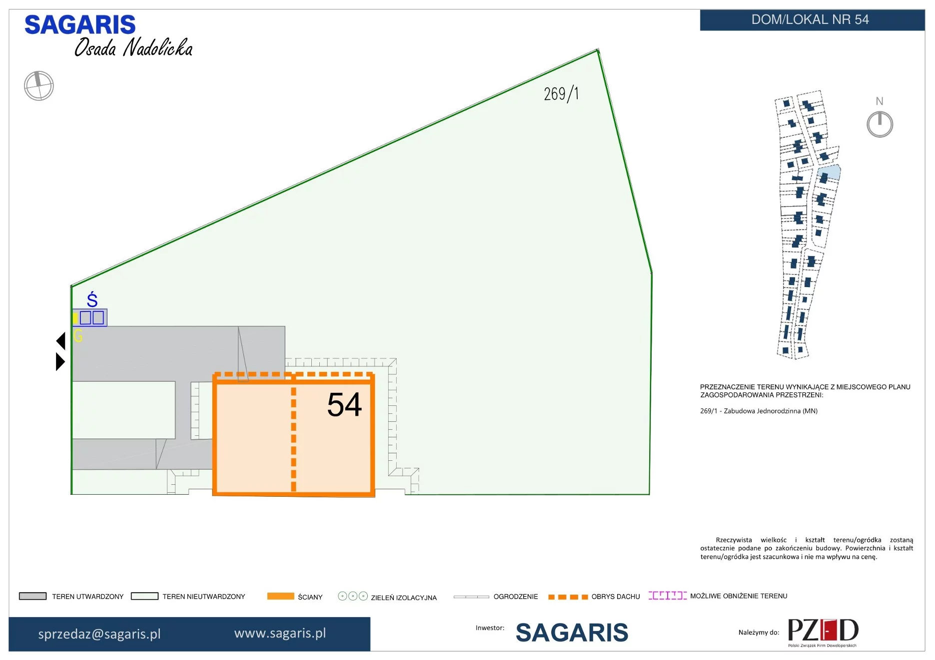 Dom 102,52 m², oferta nr 54, Osada Nadolicka, Nadolice Małe, ul. Wrocławska