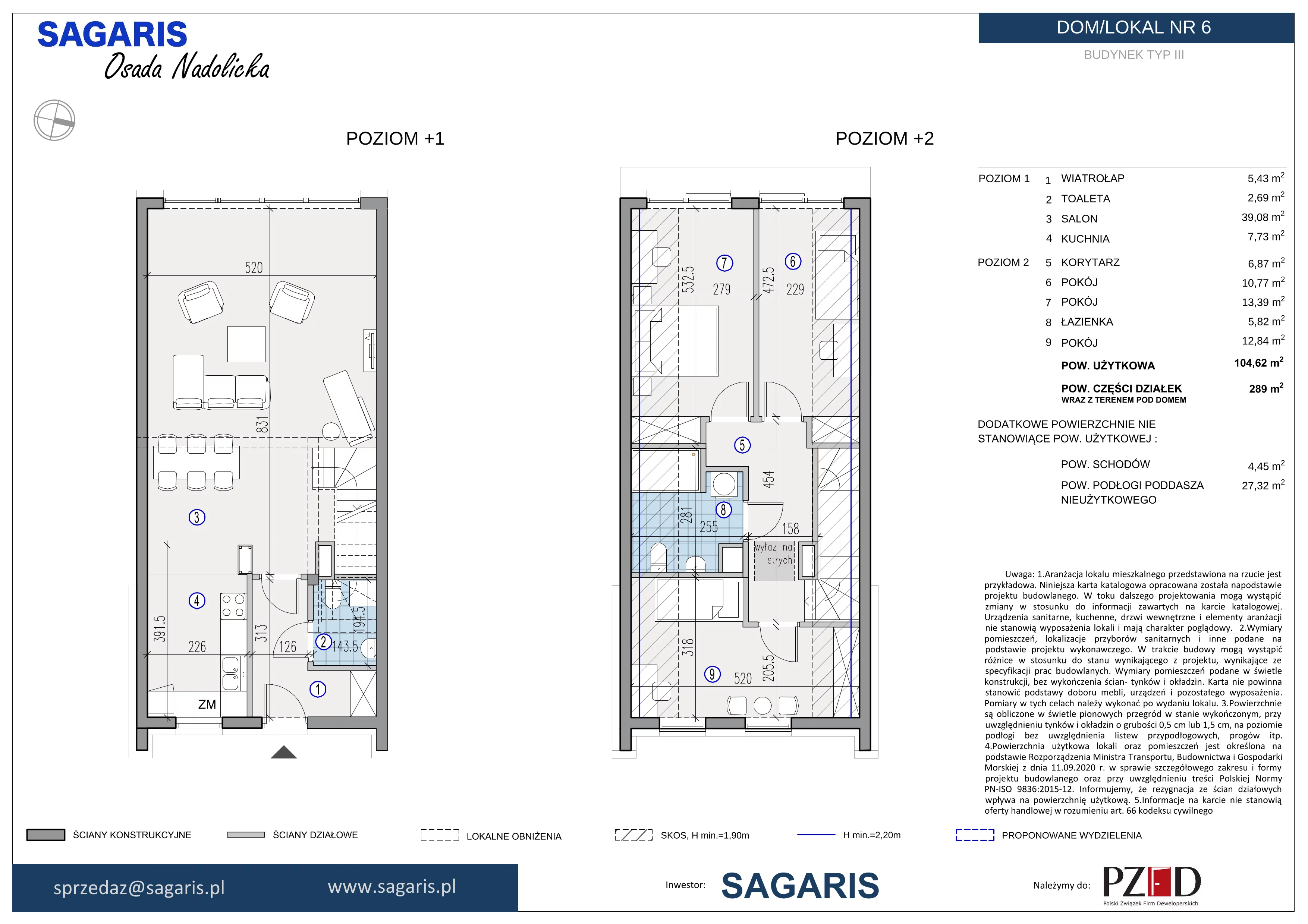 Dom 104,62 m², oferta nr 6, Osada Nadolicka, Nadolice Małe, ul. Wrocławska