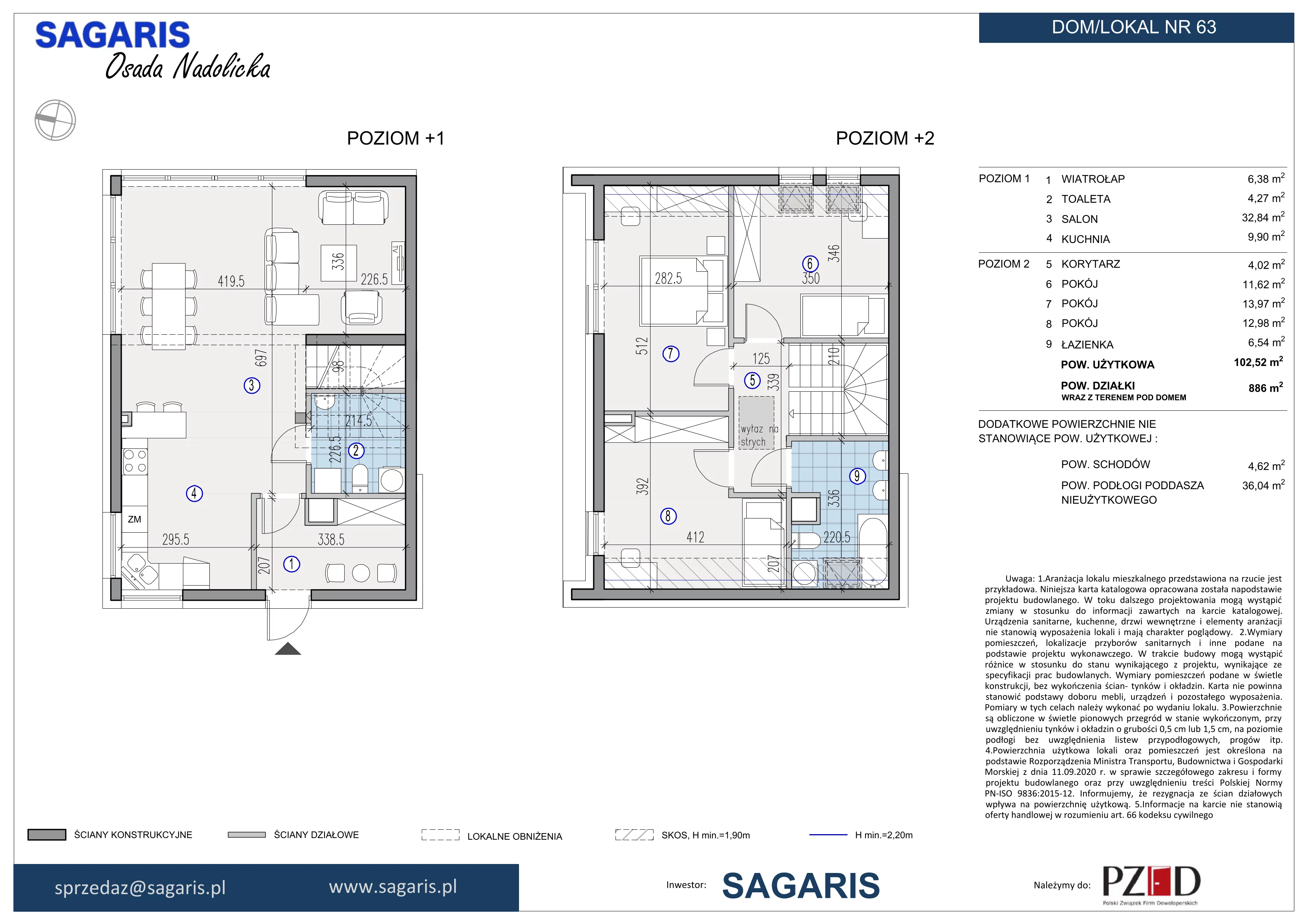 Dom 102,52 m², oferta nr 63, Osada Nadolicka, Nadolice Małe, ul. Wrocławska
