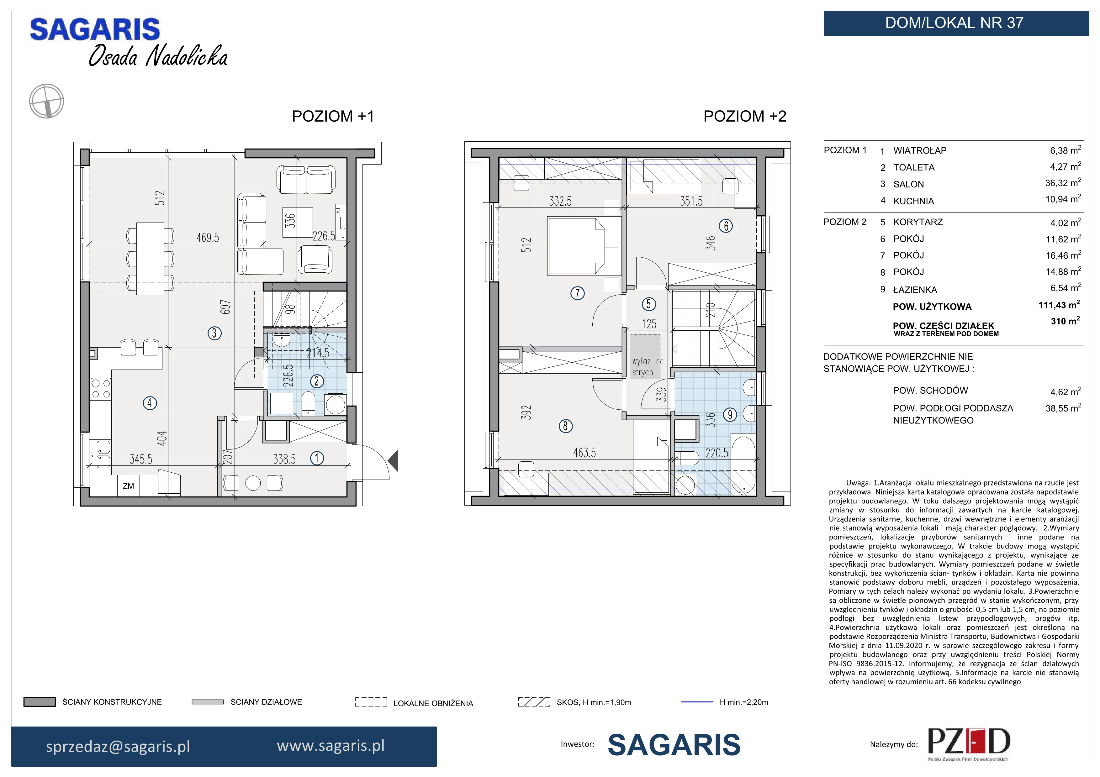 Dom 111,43 m², oferta nr 37, Osada Nadolicka, Nadolice Małe, ul. Wrocławska
