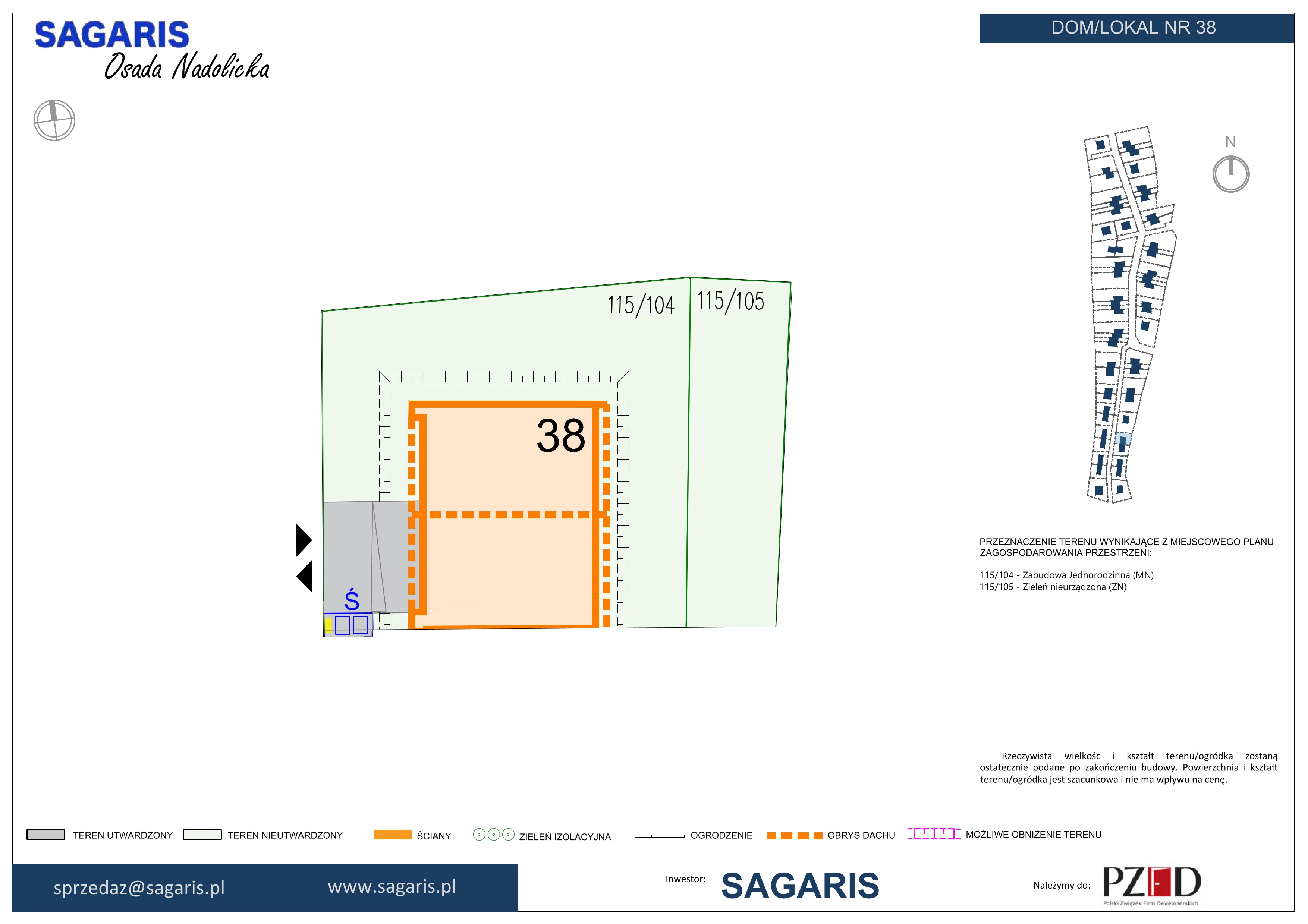 Dom 111,43 m², oferta nr 38, Osada Nadolicka, Nadolice Małe, ul. Wrocławska