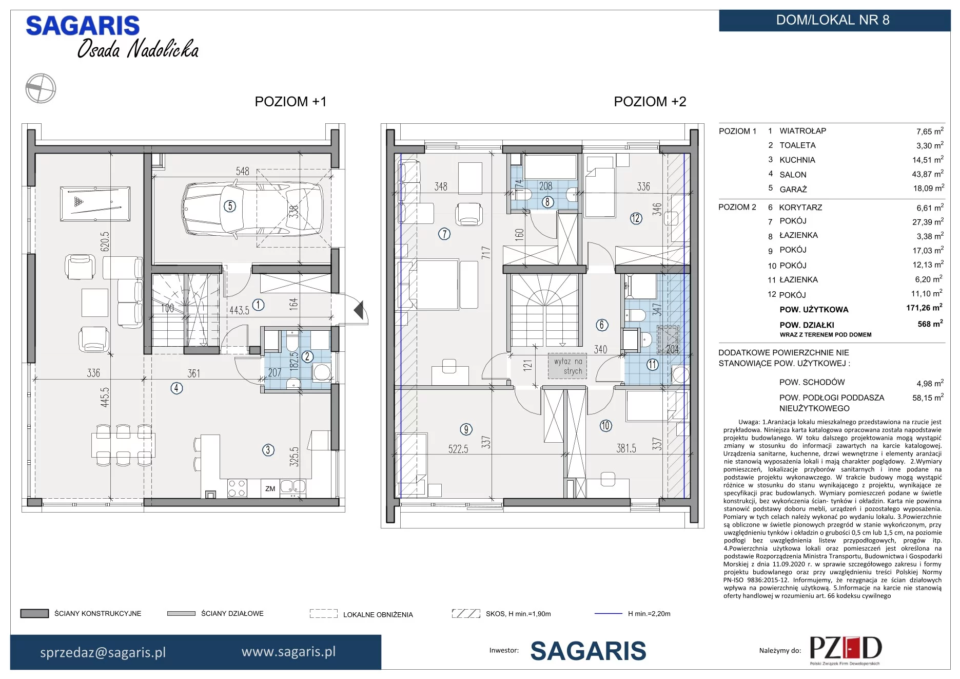 Dom 171,26 m², oferta nr 8, Osada Nadolicka, Nadolice Małe, ul. Wrocławska