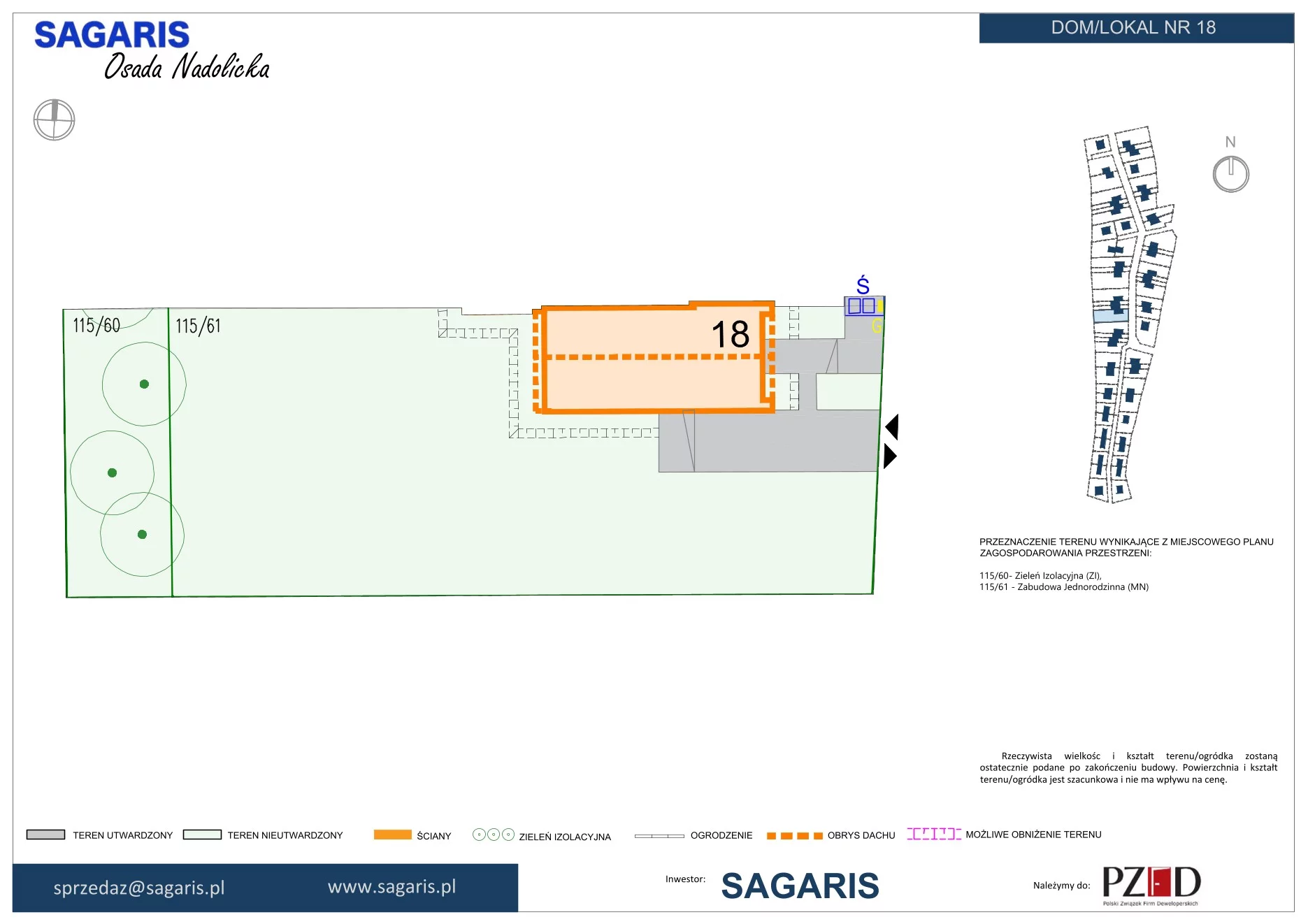 Dom 105,07 m², oferta nr 18, Osada Nadolicka, Nadolice Małe, ul. Wrocławska