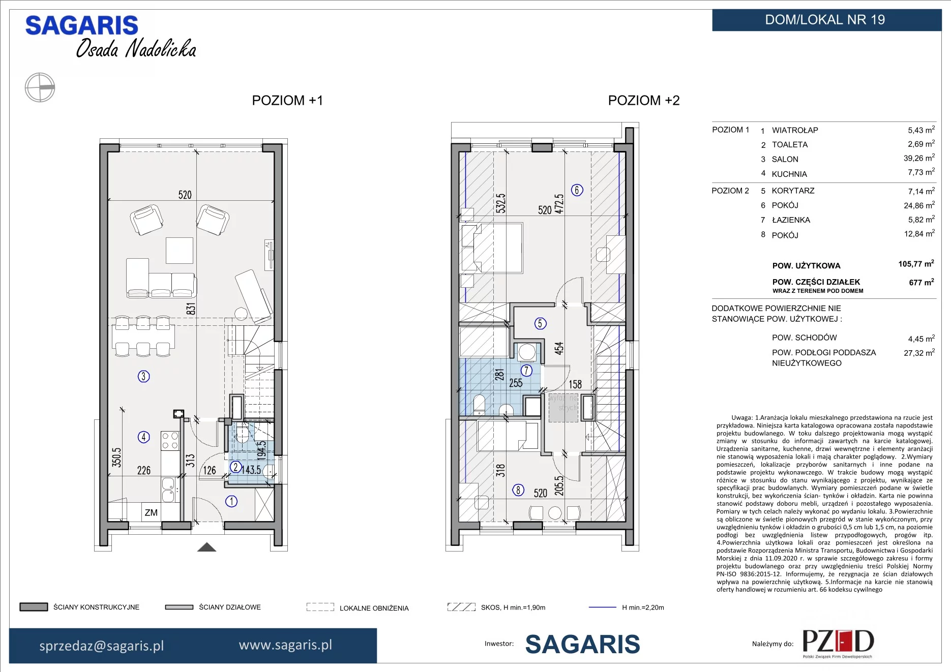 Dom 105,07 m², oferta nr 19, Osada Nadolicka, Nadolice Małe, ul. Wrocławska