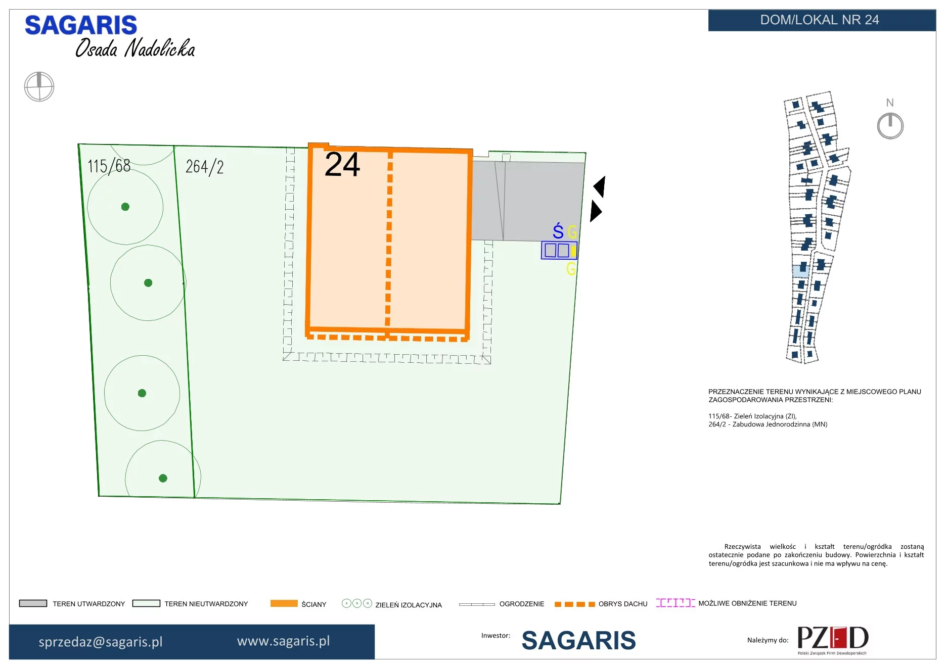 Dom 171,26 m², oferta nr 24, Osada Nadolicka, Nadolice Małe, ul. Wrocławska-idx