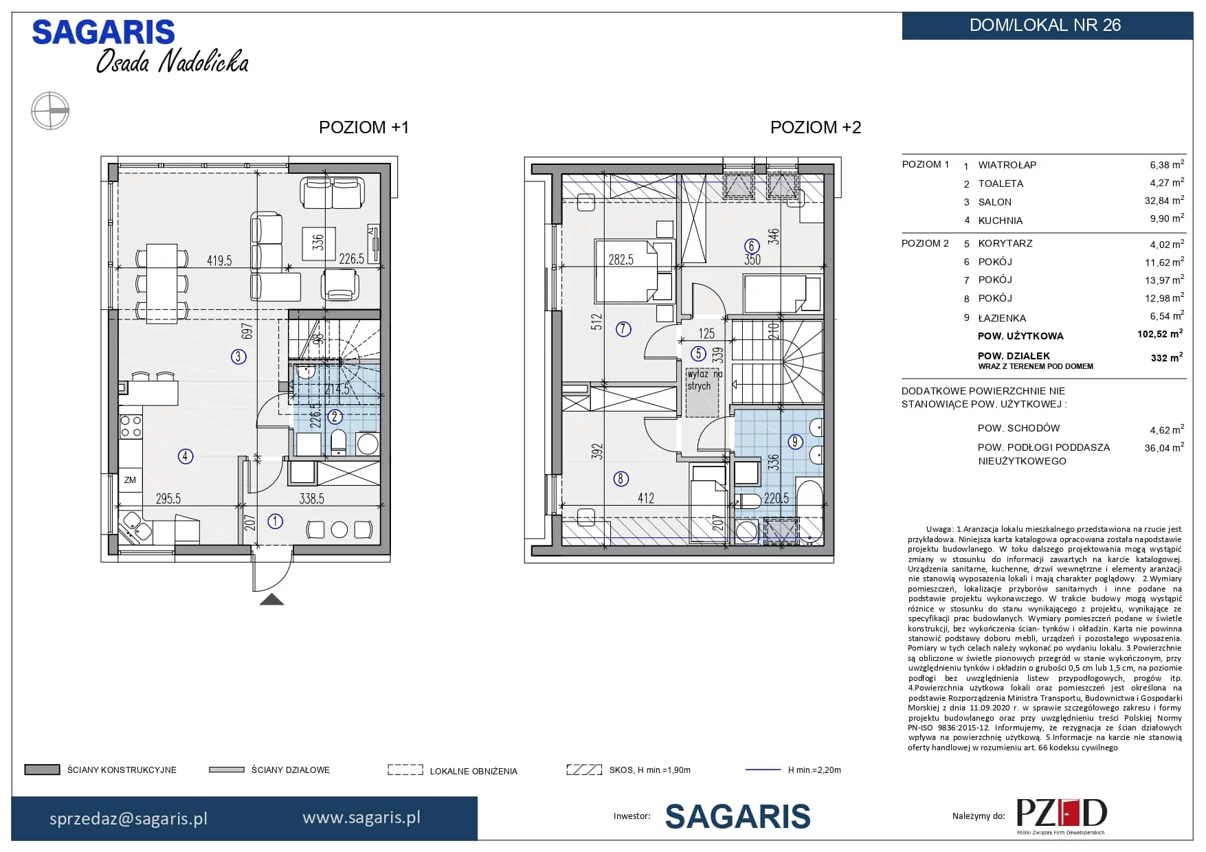 Dom 102,52 m², oferta nr 26, Osada Nadolicka, Nadolice Małe, ul. Wrocławska