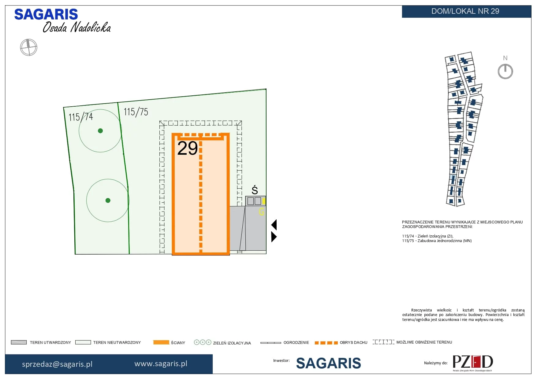 Dom 107,03 m², oferta nr 29, Osada Nadolicka, Nadolice Małe, ul. Wrocławska