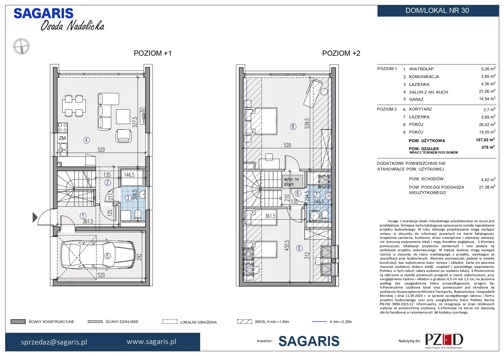 Dom 107,03 m², oferta nr 30, Osada Nadolicka, Nadolice Małe, ul. Wrocławska