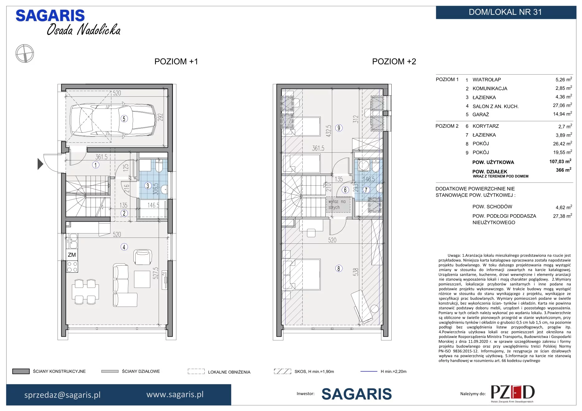 Dom 107,03 m², oferta nr 31, Osada Nadolicka, Nadolice Małe, ul. Wrocławska